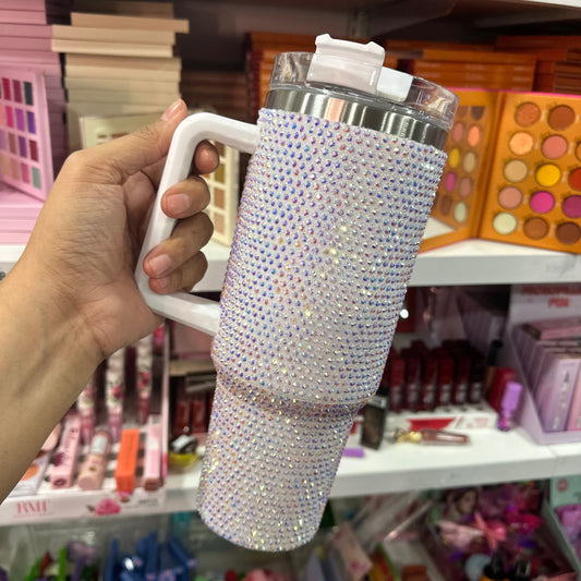 WHITE BLING CUP