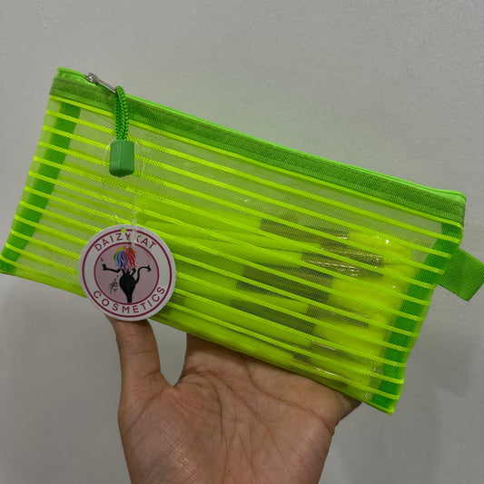 Neon Green Brush Set