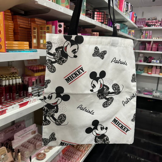 Mickey White Tote Bag