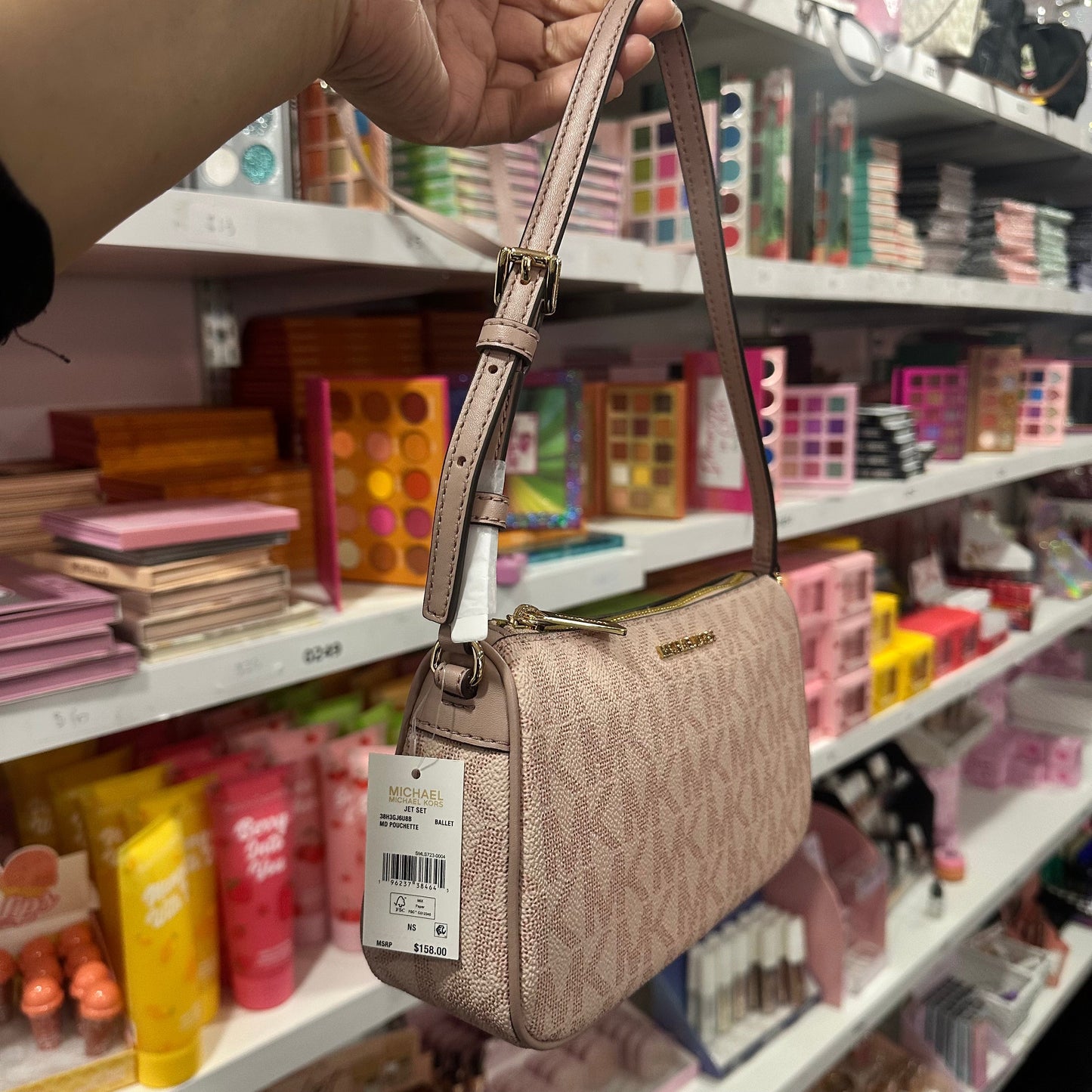 Michael Kors Rose Gold Hand Bag