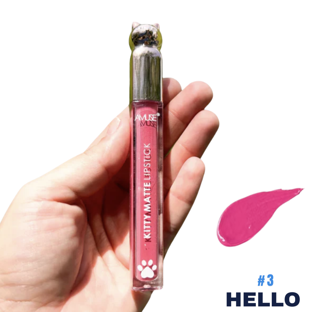 Kitty Matte Lipstick - #3 Hello