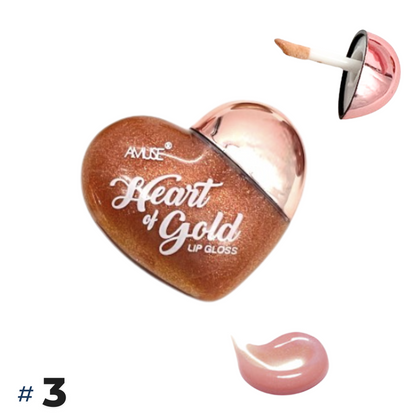 Heart of Gold Lip Gloss - #3