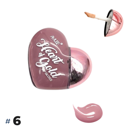 Heart of Gold Lip Gloss - #6