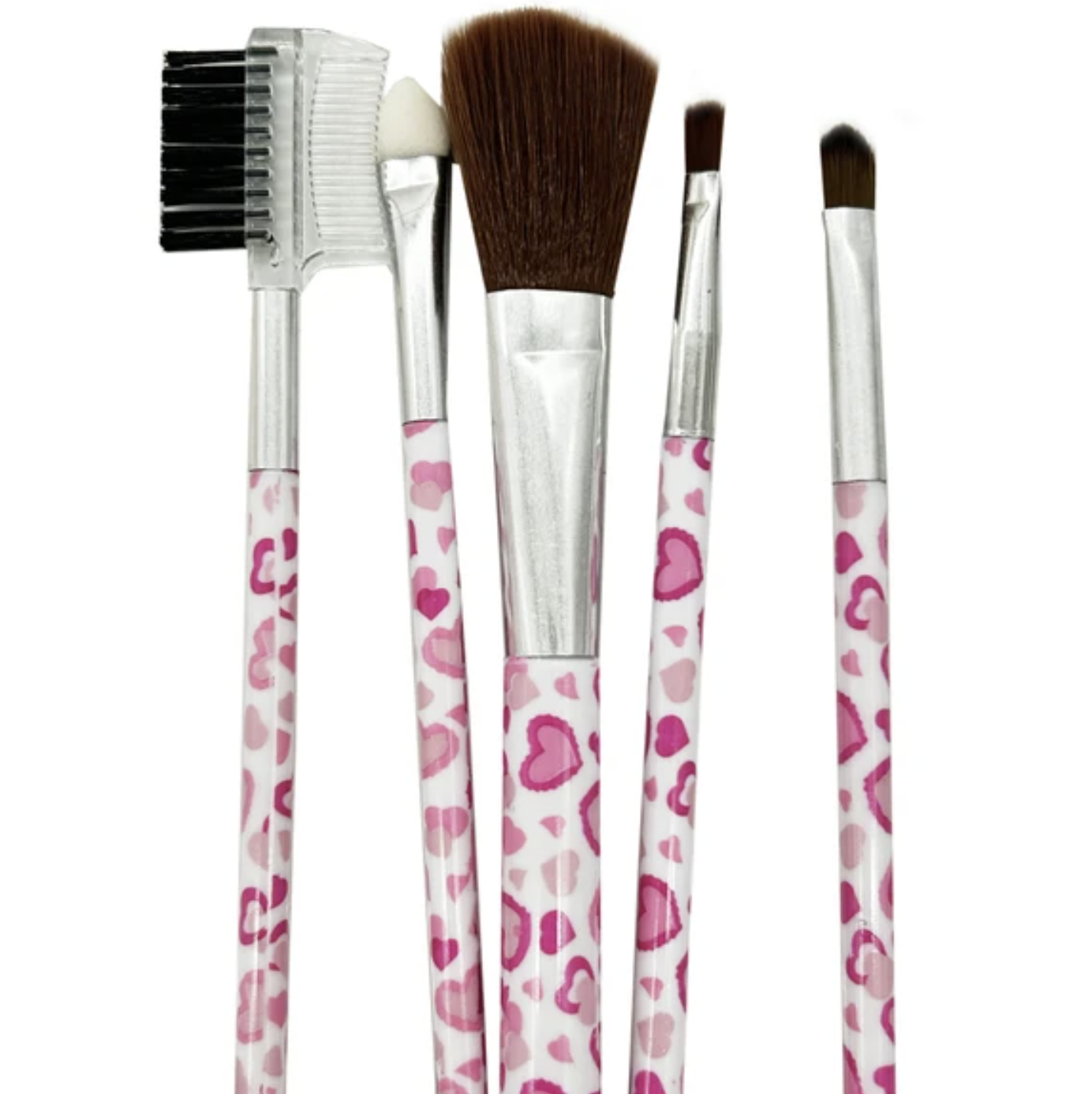 5pc Hearts Brush Set (Ships After 3/3/25)