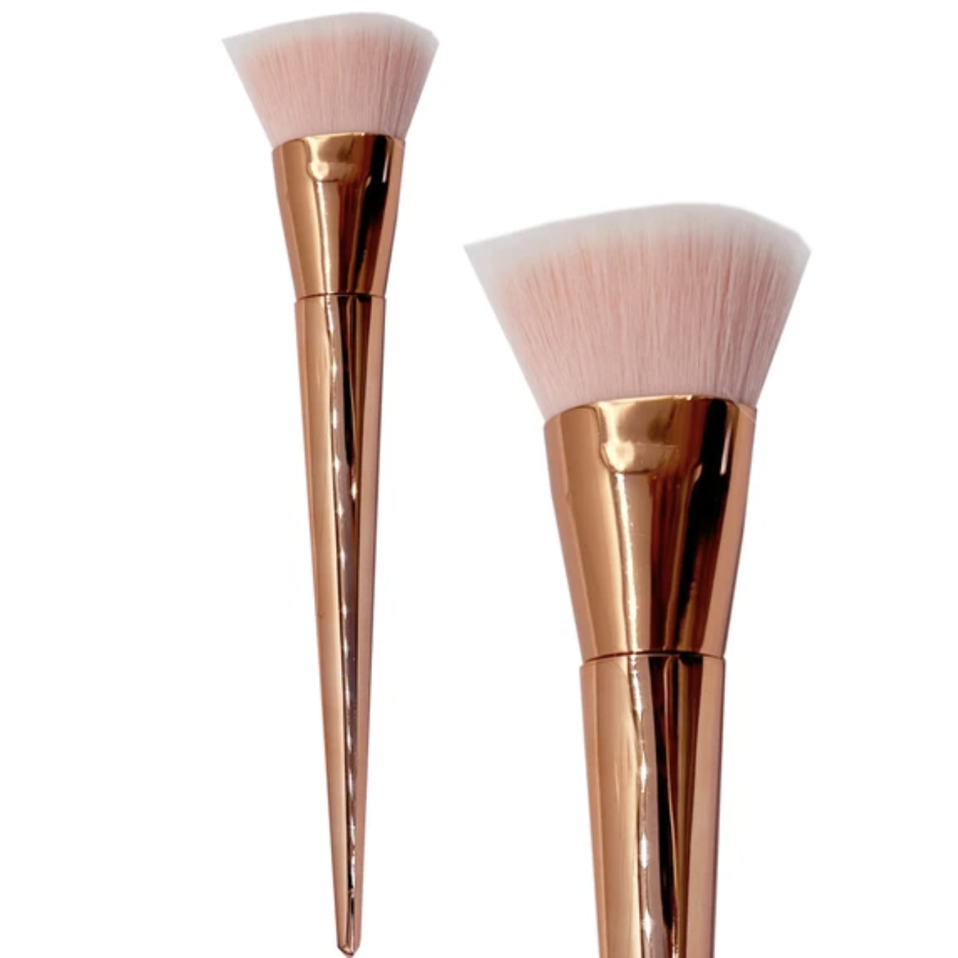 Rose Gold Flat Contour Foundation Brush (Ships After 3/3/25)