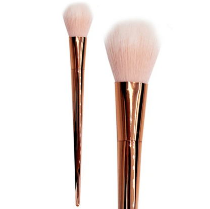 Rose Gold Tapered Blush Brush