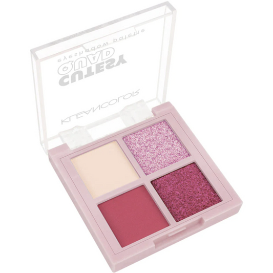 Cutesy Quad Eye Shadow Pallete - Pink