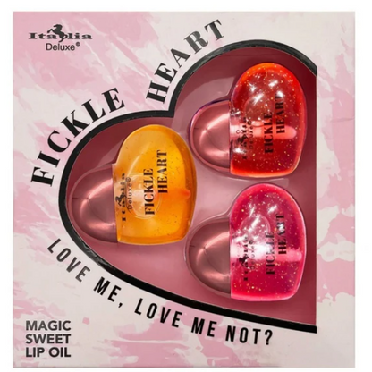 Fickle Heart 3pc Lip Oil Set