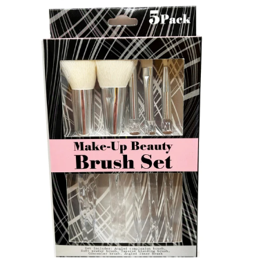 Crystal Handle Brush 5pc Set