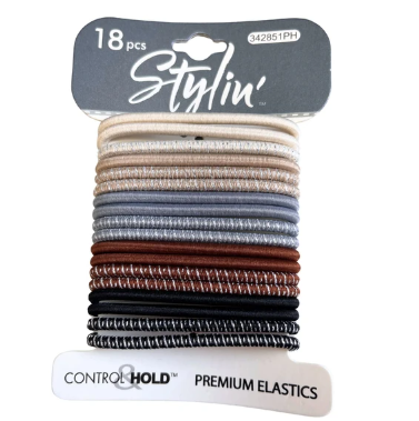 Stylin 18pc Hair Ties