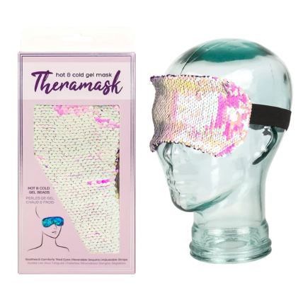 Pink Theramask Hot and Cold Mask (Ships After 3/19/25)