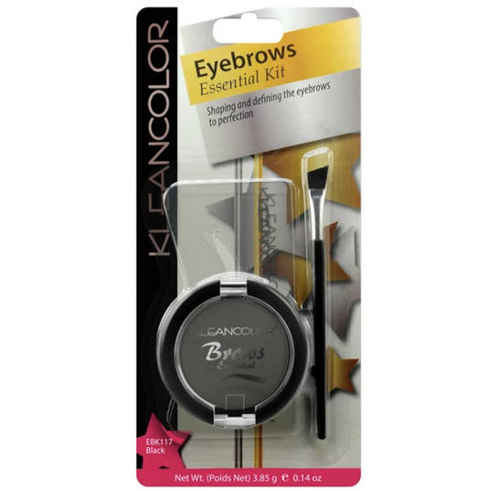 KleanColor Eyebrow Kit in Black (Ships After 3/19/25)