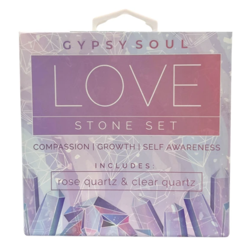 Gypsy Soul 2Pc Crystal Set - Love (Ships After 3/19/25)