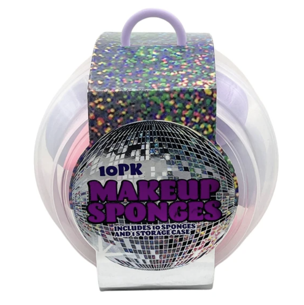 Disco 10 Pack Makeup Sponges - Pinks (Ships After 3/19/25)