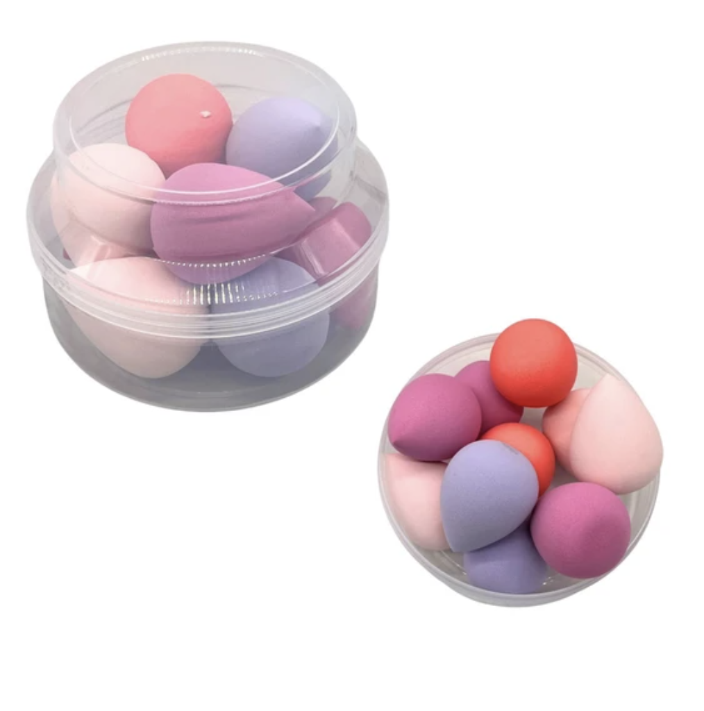 Flowers 10 Pack Makeup Sponges - Pinks (Ships After 3/19/25)