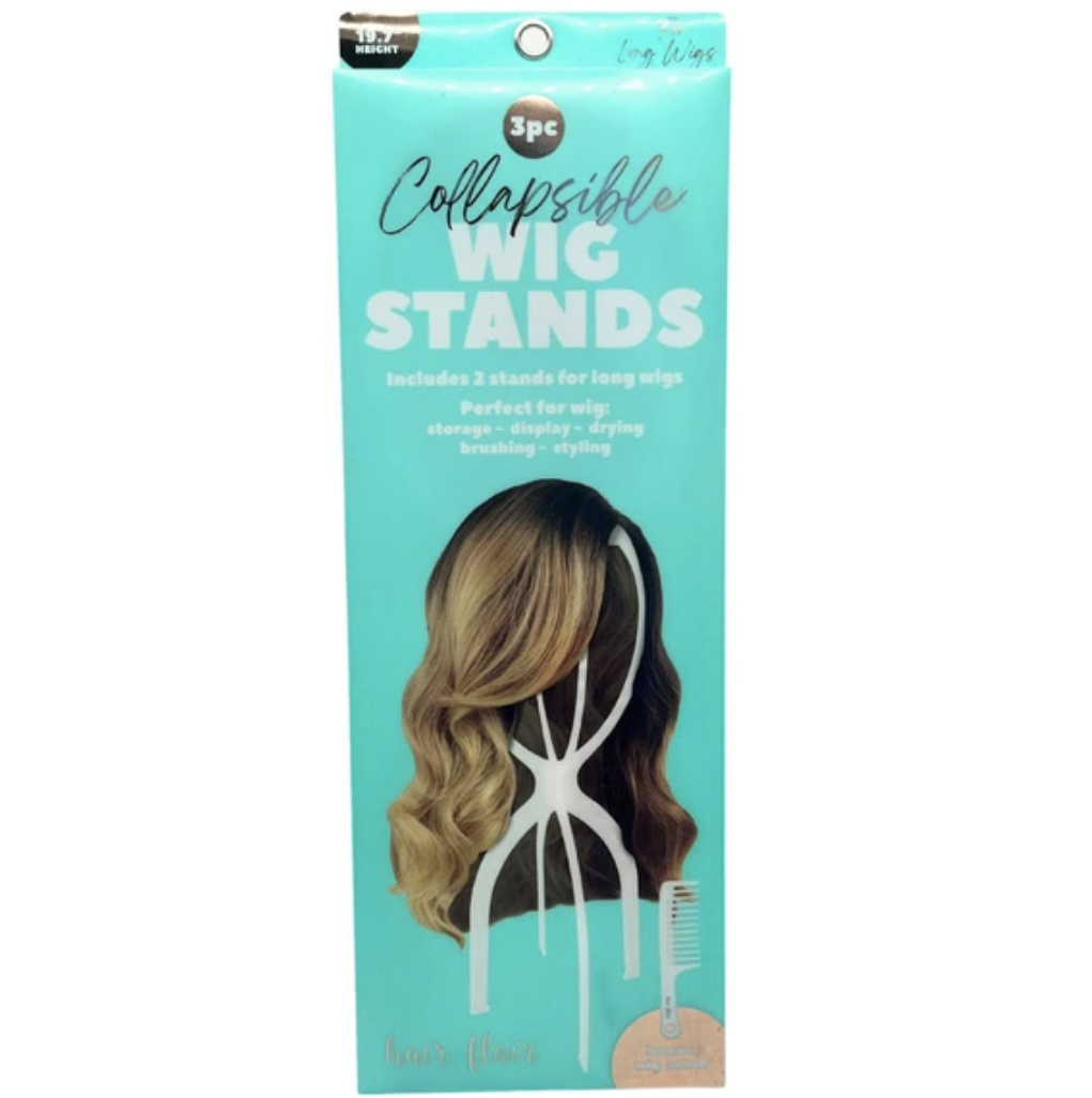 19.7" Long Hair Collapsible Wig Stand