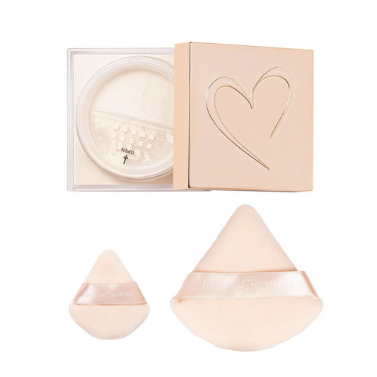 Translucent Setting Powder and Powder Puff Set