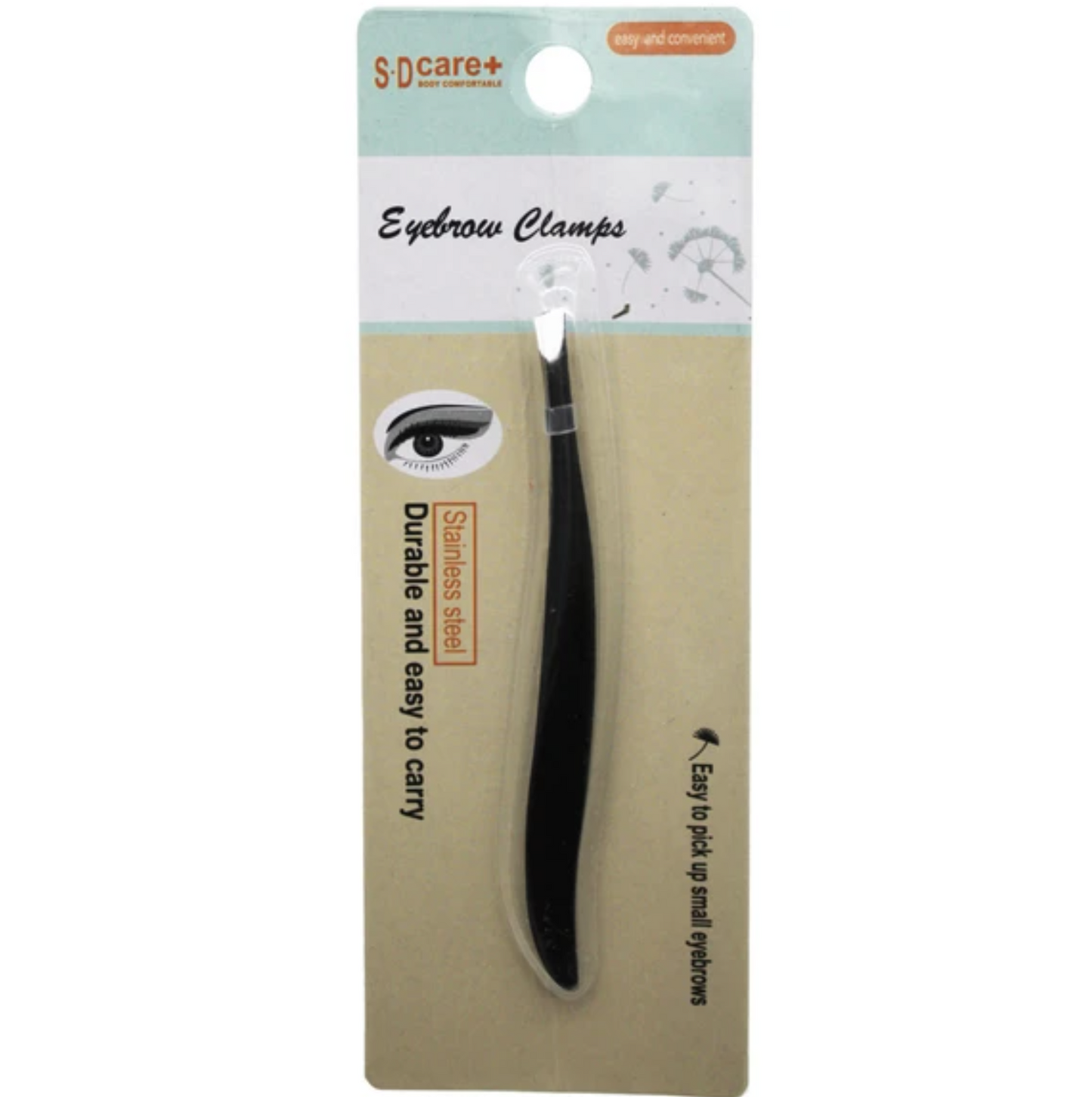 Eyebrow Clamps Tweezer