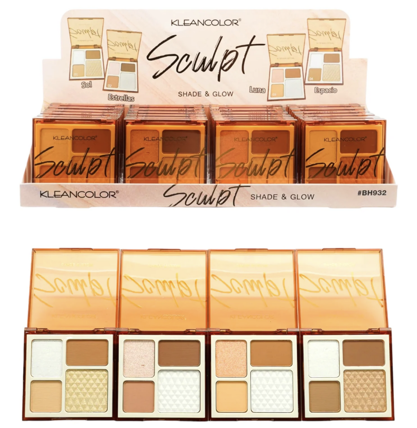 Sculpt Shade and Glow Eyeshadow Palette