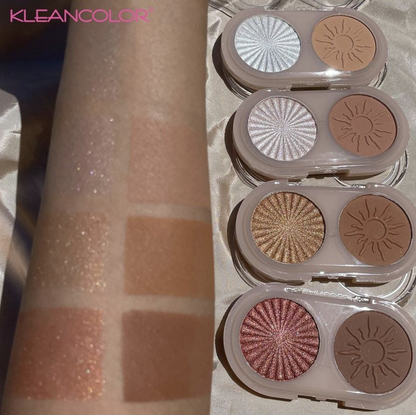 BRONZE AND GLOW DUO Palette