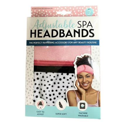 Spa Headbands 2 Pack