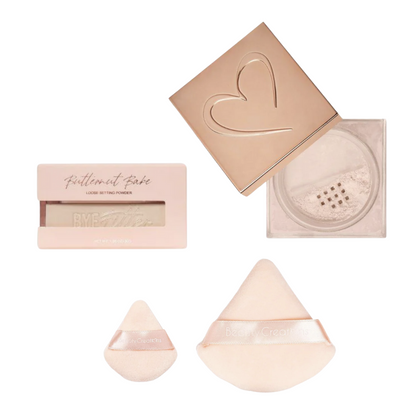 Butternut Setting Powder and Powder Puff Set