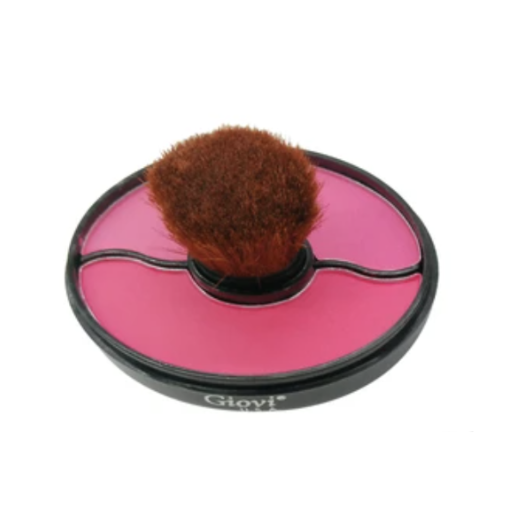 Duo Blush Compact With Applicator - Pinks