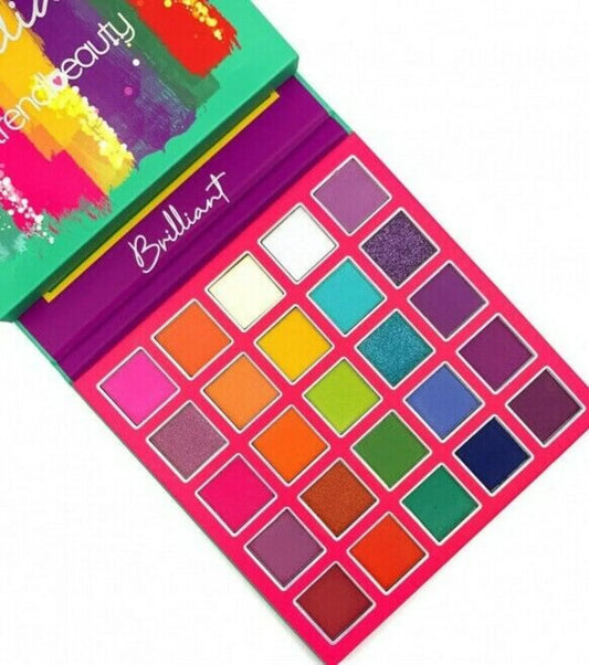 Brilliant Eyeshadow Palette - The Pink Makeup Box